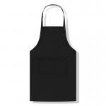 Adjustable Shoulder Stap 100% Cotton Women Cooking Aprons With Pockets