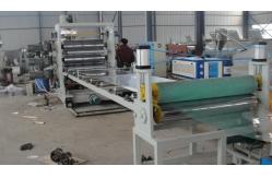 China Advanced Technology Plastic Sheet Extrusion Line , PE Single Screw Extruder Machine supplier