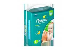 China Baby Super Soft Disposable Cotton Diapers With Elastic Waistbands supplier