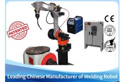 China Complete Mig Welding Robot With Welding Positioner For Medical Chair supplier