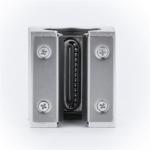 Round Linear Bearing Slide Unit Aluminum Alloy Linear Motion Block Precision