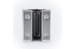China Round Linear Bearing Slide Unit Aluminum Alloy Linear Motion Block Precision supplier