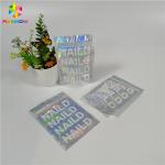 Aluminum Foil Cosmetic Packaging Bag Stand Up Pouch Smell Proof For Cannabis Weed for sale