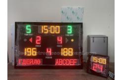 China 8'' 200mm LED Basketball Scoreboard With Mongolian Language supplier