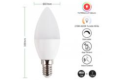 China E14 E26 Tuya Smart Light Bulb Voice Control WiFi Bluetooth supplier