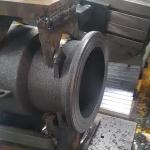Check Valve Milling Turning Lathe With 3 Face Processing