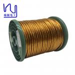 Electrical Vehicle Copper Litz Wire 2UEW-F-PI 0.4mm High Breakdown Voltage Mylar Taped for sale