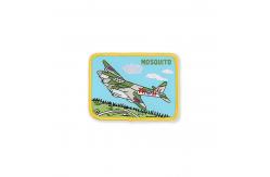 China Self Adhesive Iron On Embroidered Patches Merrowed Border For Clothes supplier