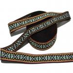 Width 20mm Ethnic Jacquard Webbing Patterned Decorative Webbing