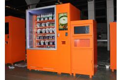 China Airport Custom Microwave Sandwich Vending Machine With Sales Report , Automated Kiosk supplier