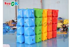 China Portable Indoor Outdoor Cube Inflatable Stool Ottoman supplier