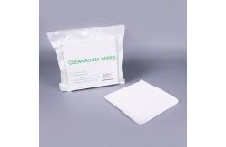 China Two-Ply Sterile Cleanroom Polyester Wipes With Heat Sealed Edges supplier