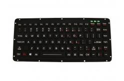 China Ruggedized Silicone Rubber Emc Military Keyboard Dynamic Sealed 87 Keys supplier
