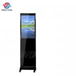 Movable wheel design 32 kisok in windows system 350nits LCD screen UHD 1080P for sale