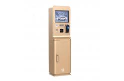 China Cash Acceptor Credit Card Reader Payment Kiosk For Parking supplier