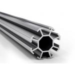 Anodized 6005 Aluminum Heatsink Extrusion Profiles With Punching / Drilling