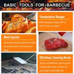 Multipurpose Bbq Grill Tool Set Elongated Odorless Extra Thick