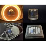 LiNbO3 Crystal Piezoelectric Wafer 3 Inch 4 Inch Surface Acoustic Wave