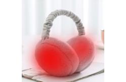 China Foldable Rechargeable Heated Ear Warmers 65Degrees Temperature supplier