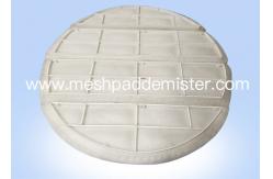 China Polypropylene PP Mesh Pad Demister Wire Mesh Plastic Mist Eliminator supplier