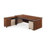 Modern 1.6m / 1.8m Office Executive Table E1 Grade Melamine Manager Office Table for sale