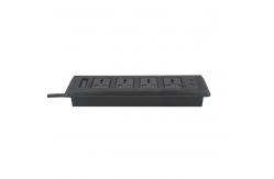 China Multi Socket Switch Hidden Power Outlet With Usb Charger supplier