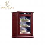 China Smart Digital Touch Control Humidors Cabinet Electric Cigar Cooler With Locker for sale