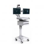 Hospital Medical Mobile Workstation 22 Inch Electric for sale