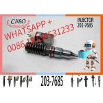 C10 / C12 / 3176B Oem Common Rail Fuel Injectors 203-7685 10R-1268