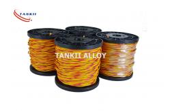 China Glass Fiber Insulated Thermocouple Compensating Cable 0.711mm supplier