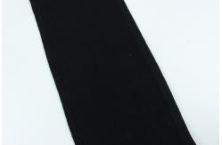 China 11.2 Oz  Black And Black Backside Crosshatch Slub Denim Fabric supplier