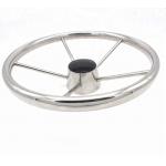 SGS 200KG 316 Stainless Steel Marine Boat Steering Wheels  Plastic Polish for sale