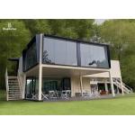 Floor To Ceiling Windows Modular Homes With For Parties Restaurants And Bars for sale
