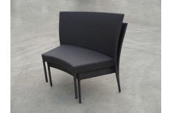 China Rattan Garden Dining Sets With Bench , Patio Table And Chairs Set supplier