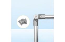 China Factory Wholesale Steel Tube Aluminum OD 28mm Lean Pipe Angle Joint supplier