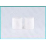 24mm White Disc Top Pet Bottle Caps / Shampoo Bottle Cap With Highly Sealed