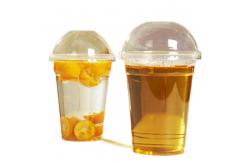 China Disposable PLA 9 Oz Compostable Cups U Shaped Custom Printed supplier
