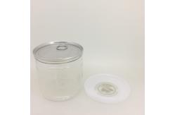 China Air - Proof Clear Plastic Cylinder Containers For Canned Food , Beverage supplier