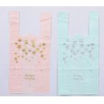 Customizable Plastic Printed Vest Carrier Bags Support 8 - 15kg Load Capacity