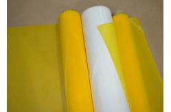 China White 77T Silk Screen Printing Mesh 100% Polyester Acid Resistance supplier