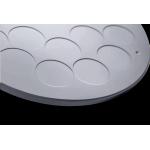 6 Inch Silicon Carbide SiC Coated Graphite Tray High Temperature Resistance Graphite Plates