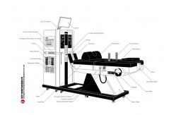 China High Performance Non Surgical Spinal Decompression Machine For Lumbar Pain supplier