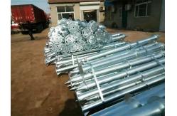 China Directly Buried Helix Ground Anchors Galvanized Photovoltaic Bracket Helix Screw Piles supplier