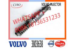 China Diesel Fuel Injector BEBE4C07001 889481 3803638 For VOL Truck 16L Engine supplier