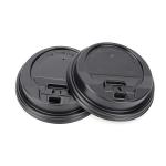 Cpla Plastic Takeaway Cup Lids , Degradable Coffee Paper Cup Cover for sale