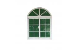 China White UPVC Slide Window Windproof  Horizontal Sliding Windows Double Glazed supplier