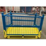Warehouse Q235 Wire Mesh Pallet Cage Heavy Duty For Lifting for sale