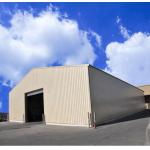 AISI Prefabricated Steel Structures , Prefab Metal Building Construction Vibration Proof