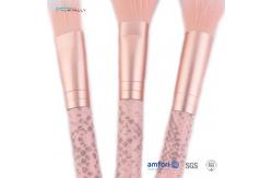 China 6 PCS Premium Synthetic Travel Makeup Brush Set Plastic Handle supplier