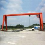 Electric MH Cantilever Gantry Crane Span 7.5m~35m With Electric Hoist for sale